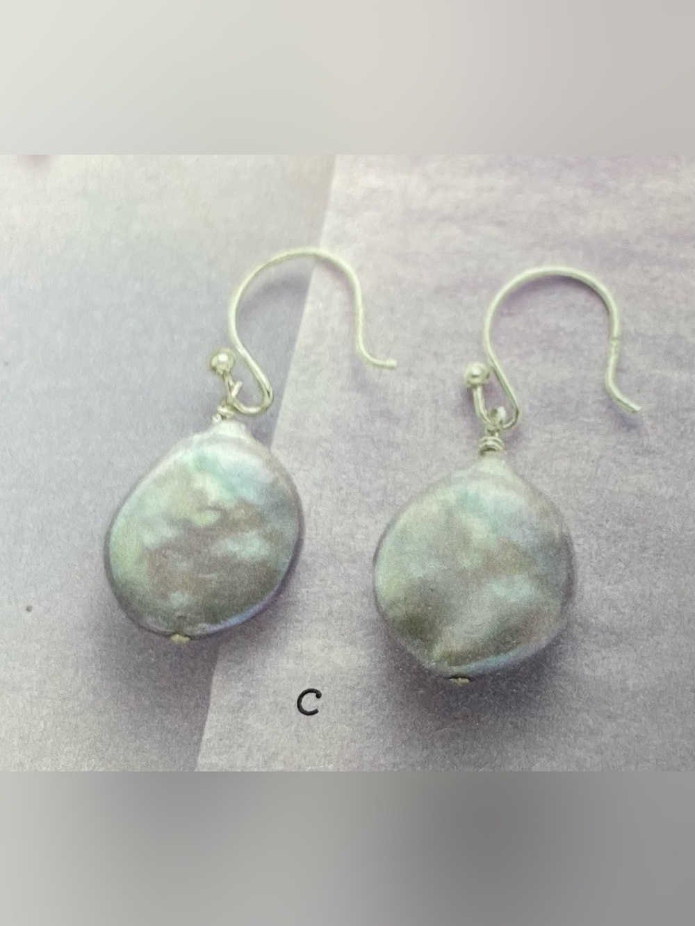 New! Pearl Luster Earrings